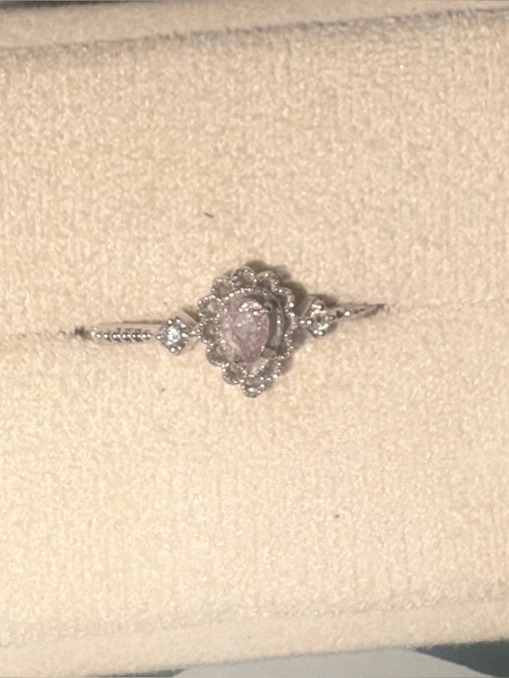 (For Trade) Argyle Mine Pink Diamond With Ring